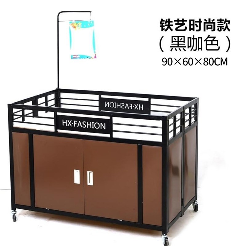 带轮超市促销台甩货车促销车堆头货架折叠售货P车摆摊车花车展示