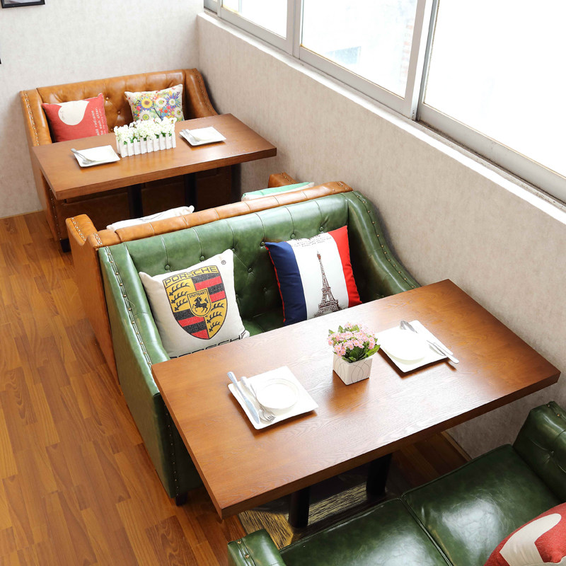 休闲咖啡厅沙发组合西餐厅t卡座沙发桌椅咖啡馆奶茶店网咖洽谈沙,商业/办公家具,沙发,淘宝优惠券,粉丝福利购,淘宝优惠卷