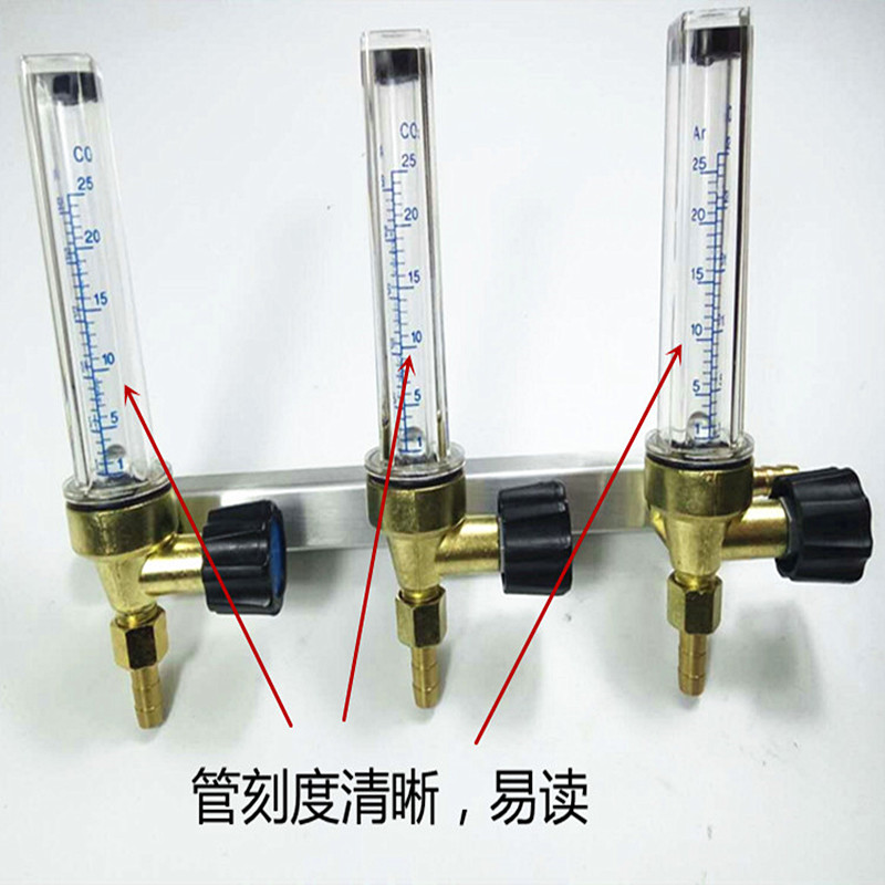 氧气管分接头3气体分流器鱼车z鱼箱分仓氧气调压阀6气排开关阀5