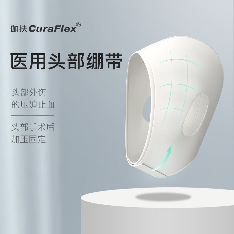 伽扶TB颅脑压力绷带头部出血急救血肿积血积液加压固定头部