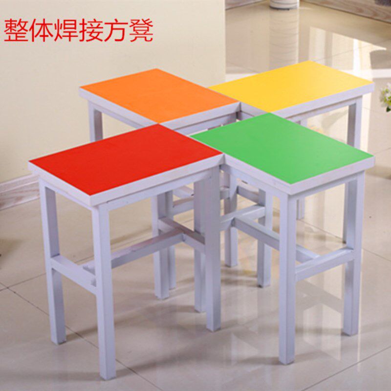 包邮中小学生辅导培训课桌椅彩色梯形桌少儿童学习U桌椅幼儿美术