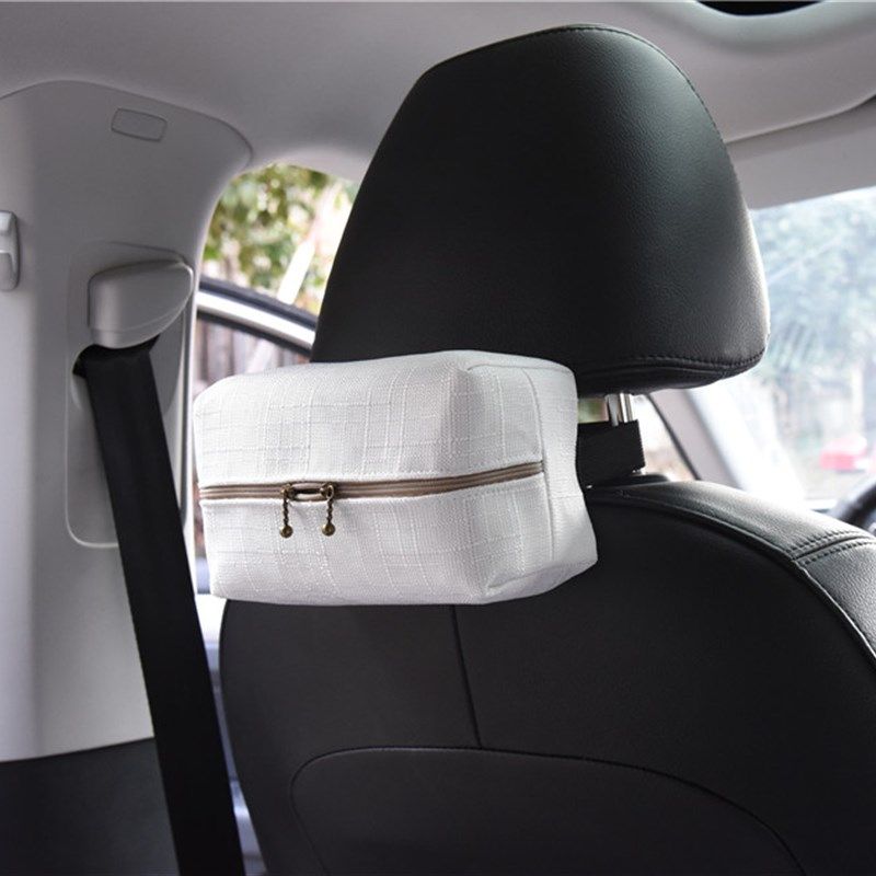 车载椅背纸巾盒套 汽车上用的座椅靠背K挂式布艺抽纸盒袋扶手箱,汽车用品/电子/清洗/改装,车用纸巾盒/套,淘宝优惠券,粉丝福利购,淘宝优惠卷