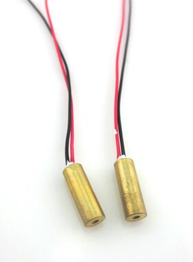 650nm635nm5mW点状激x光器红光小尺寸点状激光镭射红外线点发射仪