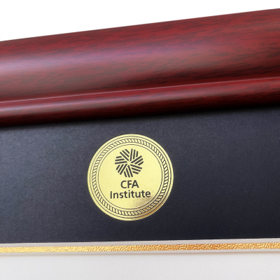 CFA装裱框金l融分析师框a2装裱框实木画框相框挂墙镜框裱