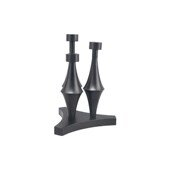 欧式 饰 轻奢几何艺术金属烛台摆件客厅卧室餐厅酒Q店样板房家居装