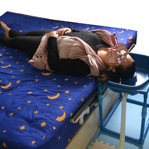 美容床美发床边洗k头盆 洗头架神器 椅 孕妇泡头理疗盆理发店 发