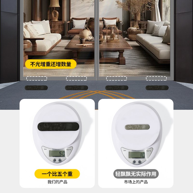 德国空调挡风e帘门帘2024新款隔断帘磁吸防风防冷气透明厨房隔油