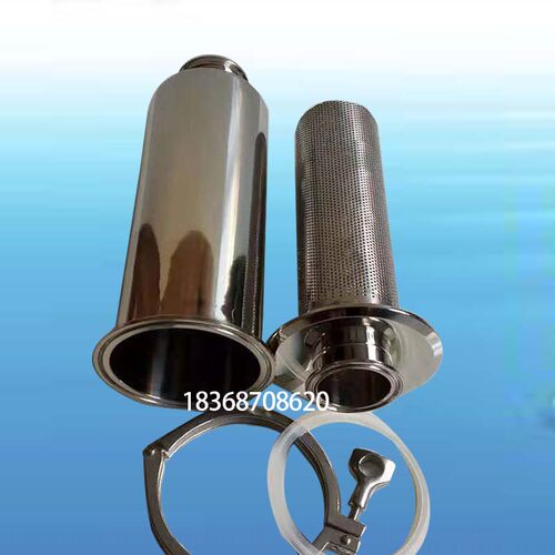 特价304不锈钢管道直通s过滤器卫生级快装过滤器 空气净化器过滤