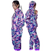 防尘服分b体套装 全身分体静电服工作服连帽工作服 女工业粉尘夏季