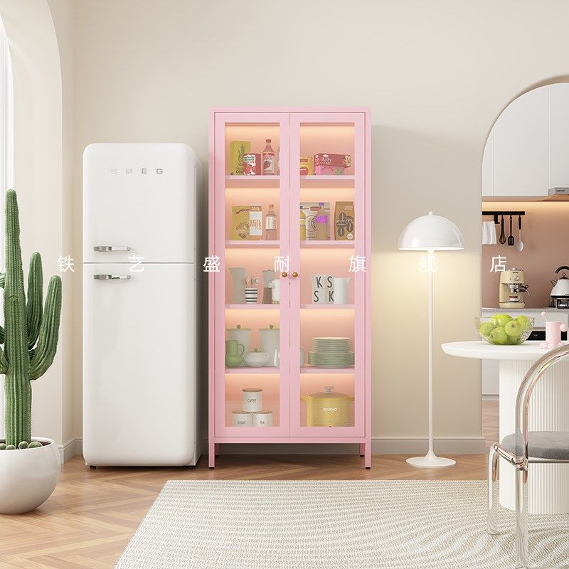 厨房置物柜落地多层餐边柜带门多功能H柜碗筷盘碟小家电收纳储物,厨房/烹饪用具,厨房置物架/置物柜/角架,淘宝优惠券,粉丝福利购,淘宝优惠卷