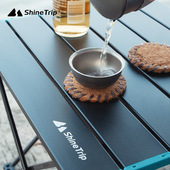 户外超轻便携铝合金折叠桌野外露营烧烤自驾Q游桌子摆摊休闲家具