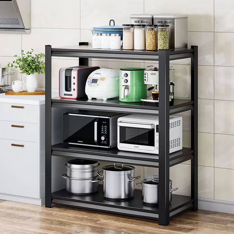 加厚厨房置物架微波炉落地t收纳层架烤箱收纳层架厨具调料碳钢架,厨房/烹饪用具,微波炉置物架,淘宝优惠券,粉丝福利购,淘宝优惠卷