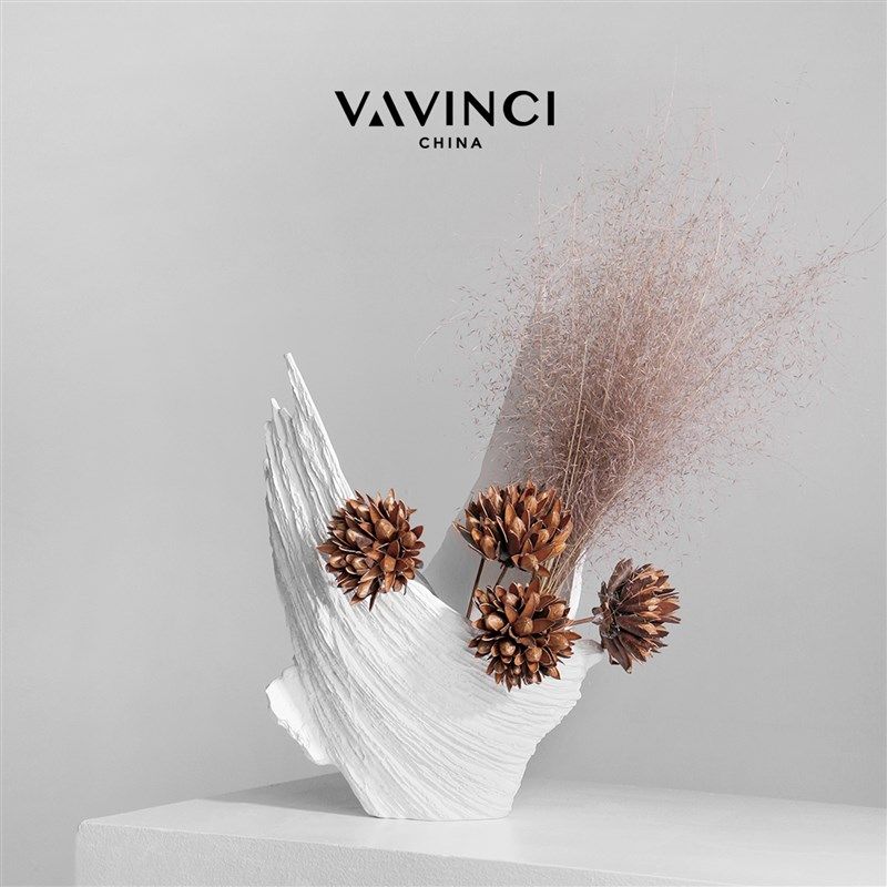 梵其侘寂风手工陶瓷花瓶艺u术花器摆件样板间售楼处酒店花艺插花,家居饰品,花瓶,淘宝优惠券,粉丝福利购,淘宝优惠卷