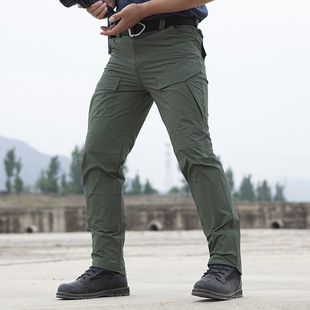 执政官战术裤男夏秋弹力速干裤户C外军迷作训裤多口袋作战裤工装