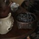 奇竹斋a手工竹编炭筐 炭桶复古工 茶室木炭收纳篮炭篓碳炉配件装