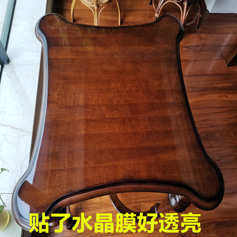 水晶膜实木家具膜餐桌茶几烤漆家具透明保护膜三层U晶刚修复家具