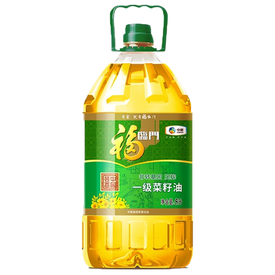 福临门一级压榨菜籽油非转基因5L