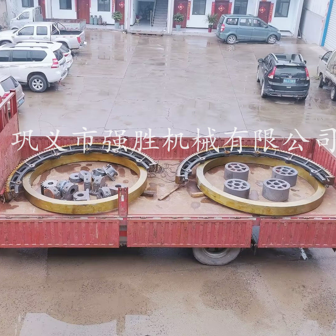 铸钢滚筒烘干机大齿轮 钢齿圈各种配件厂家批发