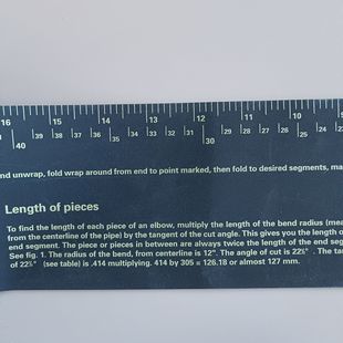 多种尺寸，环绕式多功能管道测量工具，弹性角度测量和标记规格工