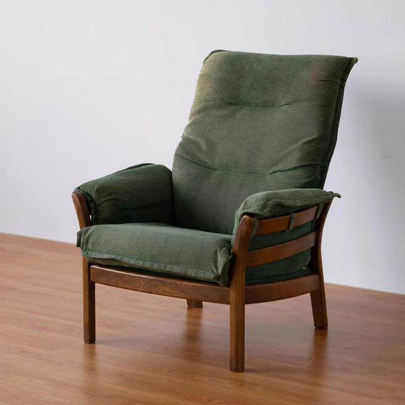 法式复古实木单人椅新古典沙发椅双人三人沙发椅可拆洗可