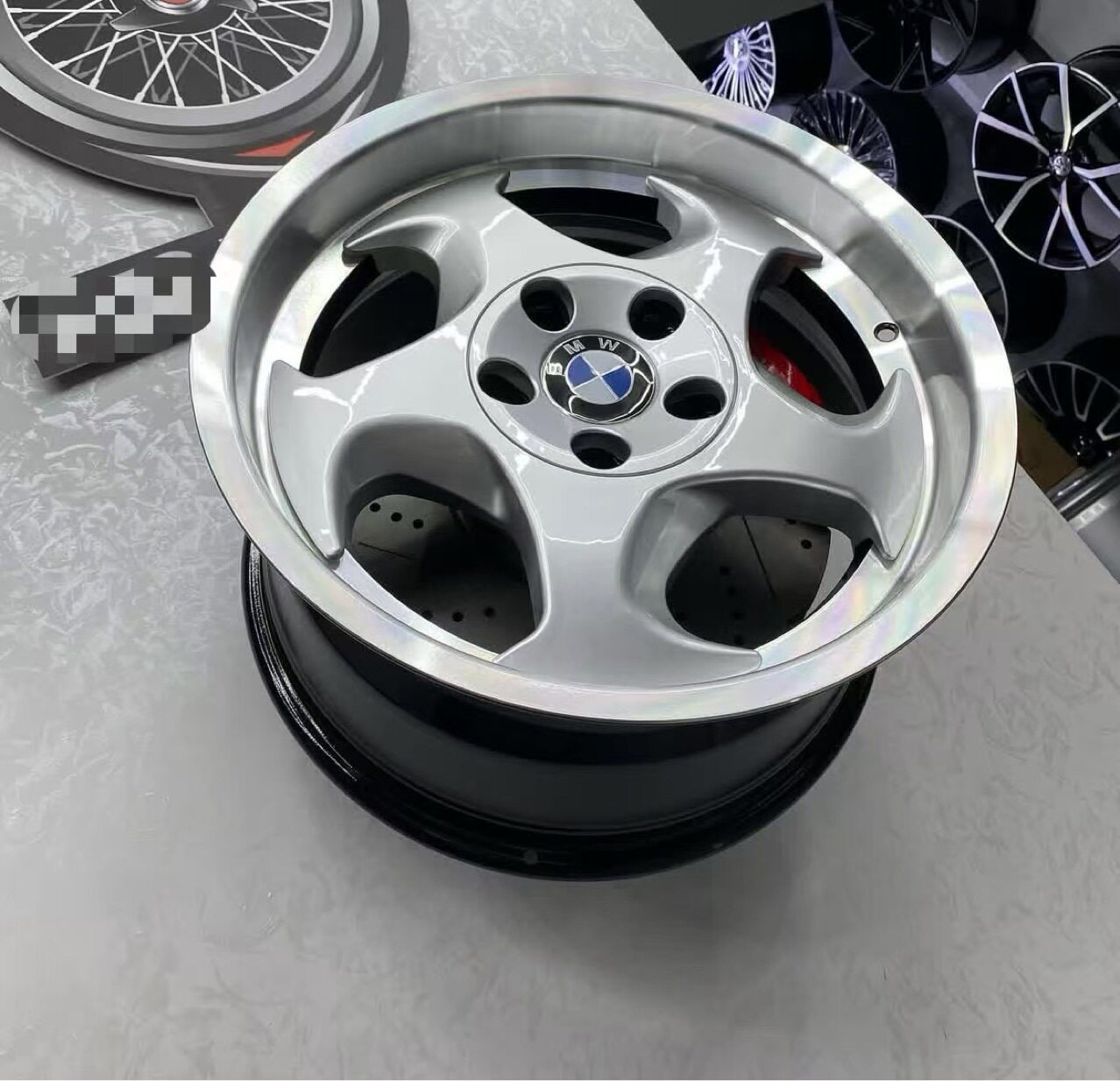 F425011 17寸 5x120 盛博 个性改装汽车铝合金轮毂轮圈胎铃