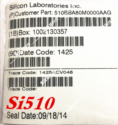 SI510 510BBA80M0000AAG Oscillator 标准时钟振荡器嵌入式ic晶振