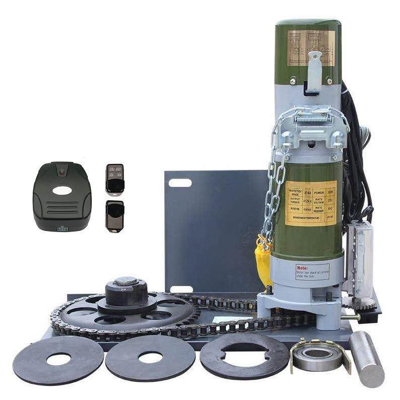 出口500kg防雷型电动卷门机JL-500-1P铜芯卷门机
