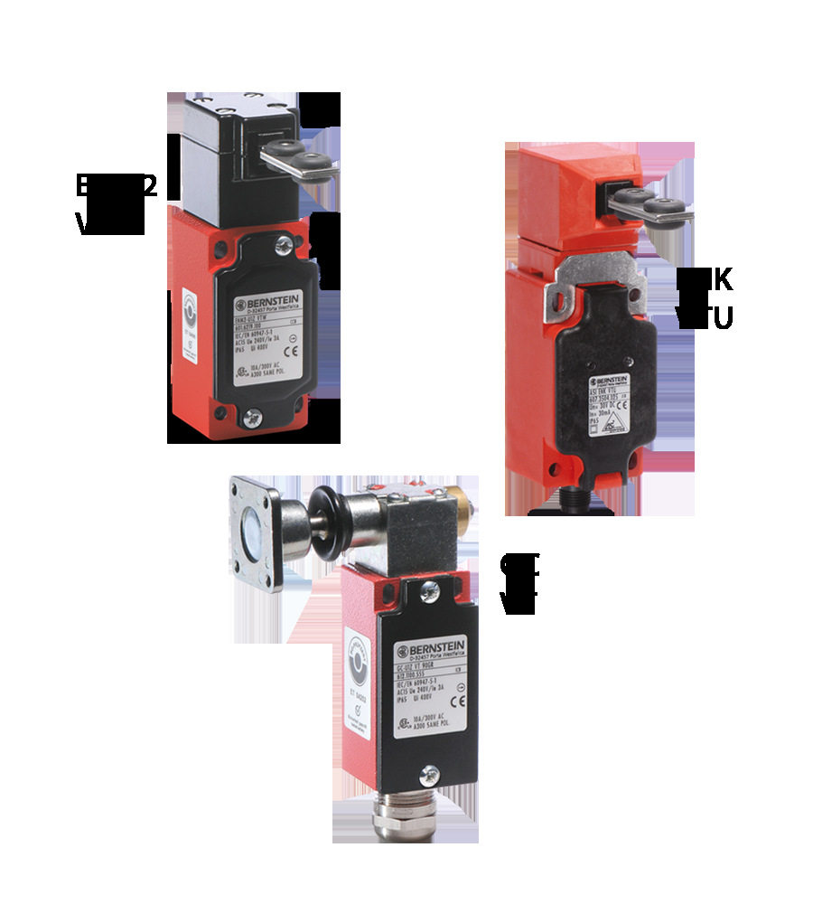 博恩斯坦带VTW、VTU、VT操作头的安全开关I88、ENK、ENM2、GC型锁