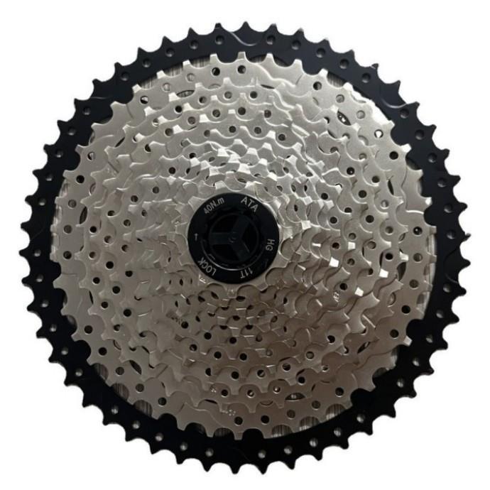 ATA康迪山地车自行车12速飞轮卡式定位多级变速11-50卡飞齿轮塔轮