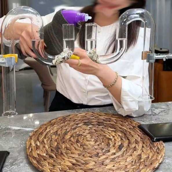 模拟下水道 S玻璃管 U形管 S形管 弯道管 科学实验器材 玻璃仪器