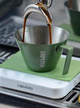 ≌LAPUTA勒顿黑曜咖啡电子秤迷你意式智能手冲咖啡小称计时充