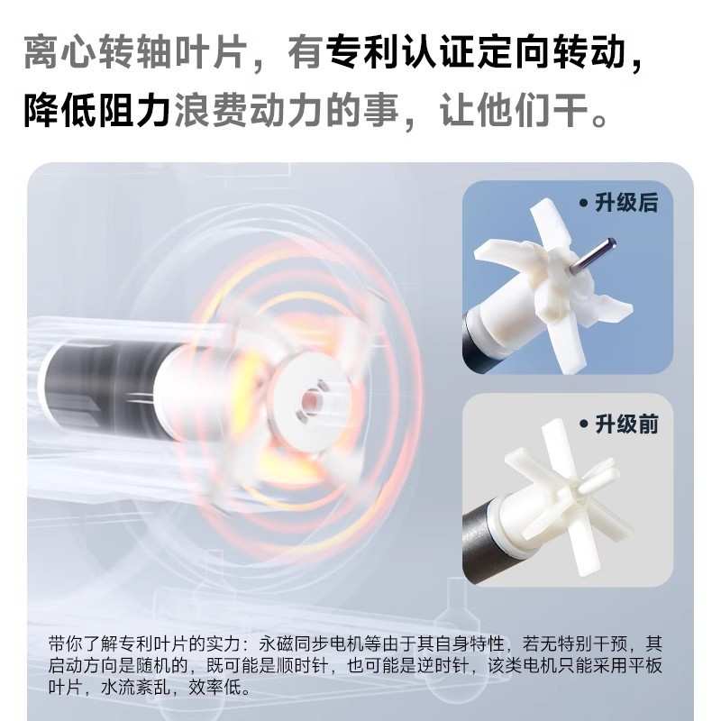 yee鱼缸潜水泵超静音侧吸泵鱼缸过滤水循环过滤泵换水抽水泵小型