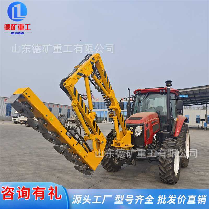 电动绿篱修剪机自走式公路绿化带道路边坡灌木自动避障绿篱修剪车