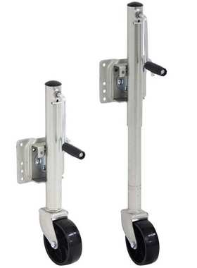 6寸1000磅拖车千斤顶支腿导向骑士轮支撑游艇拖挂房车ATVUTV配件