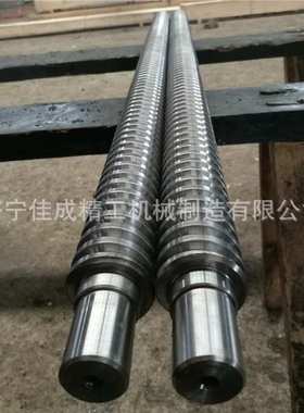 厂家直销精密机床丝杆加工Tr50螺距12梯形丝杠大螺距正反牙调节杆