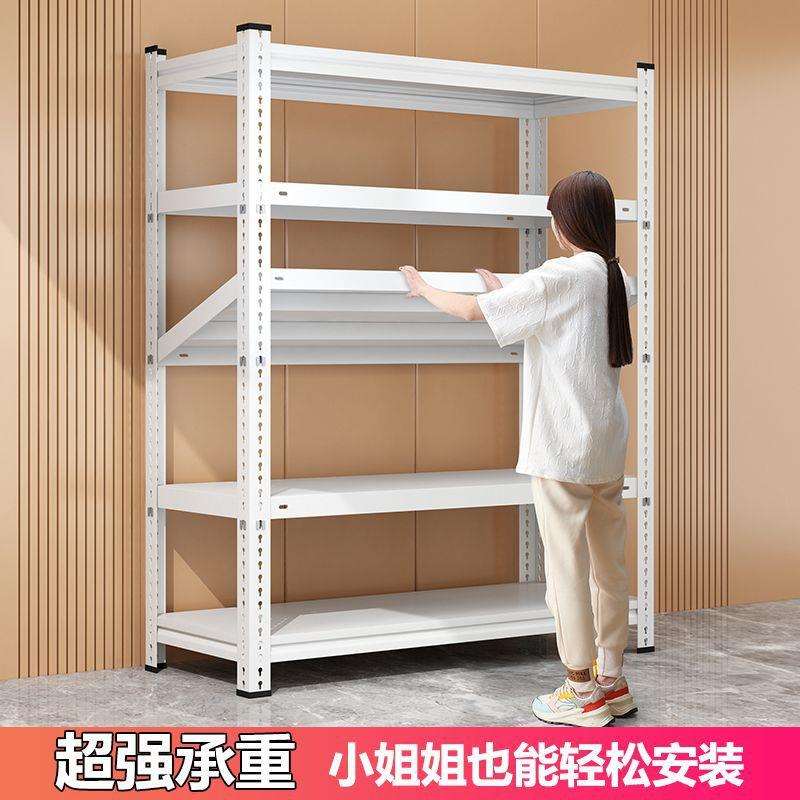 货架仓库架多层家用置物架落地仓储市展示架地下室库房厨房铁架子