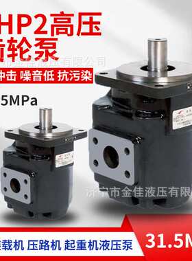源头厂家供应JHP2液压泵起重机压路机工作泵耐高压 单泵