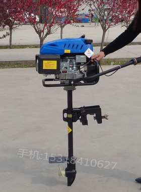 枞阳县汽油船挂机 小型船用方向机挂桨机 冲锋舟船尾机舷外机