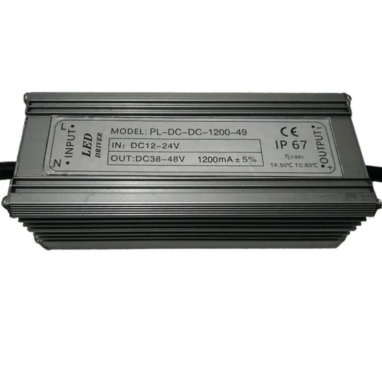 保3年 终身维护 12-24V输入56W 1.2A 升压路灯 恒流驱动 LED电源