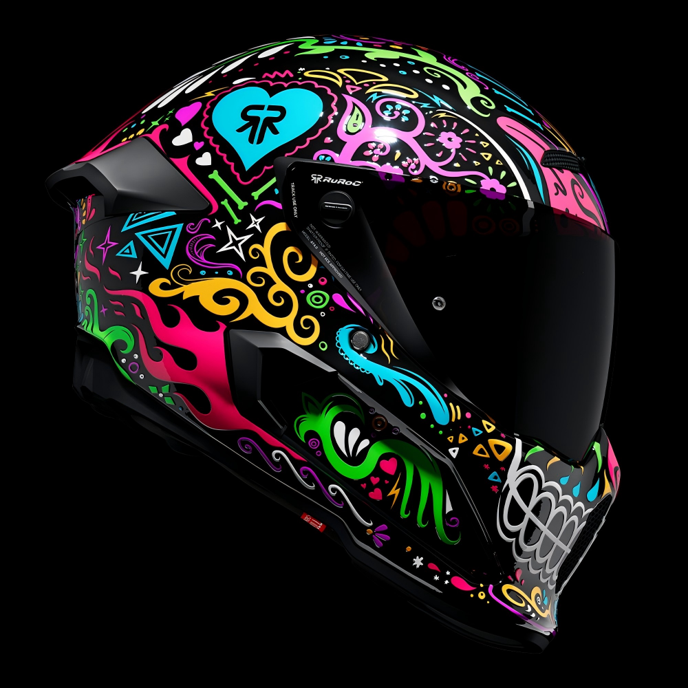 新品官方Ruroc鲁洛头盔AT4彩色铜La Catrina全碳纤摩托车机车头盔