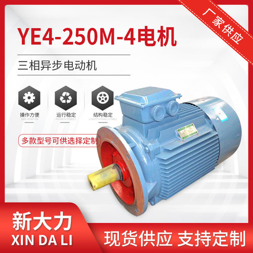 大量 YE4-250M-4-55KW三相异步电动机2.4.6.8.10级防爆电机