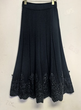 2025新款高定针织半裙305-A-25815