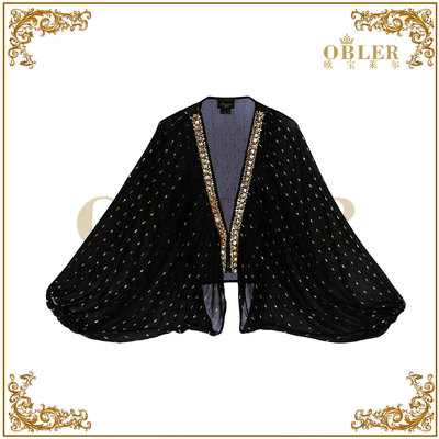 【欧宝莱尔】新款气质时尚轻奢女装上衣305-25491