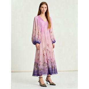 【欧宝莱尔】新款气质时尚轻奢女装连衣裙901-0035