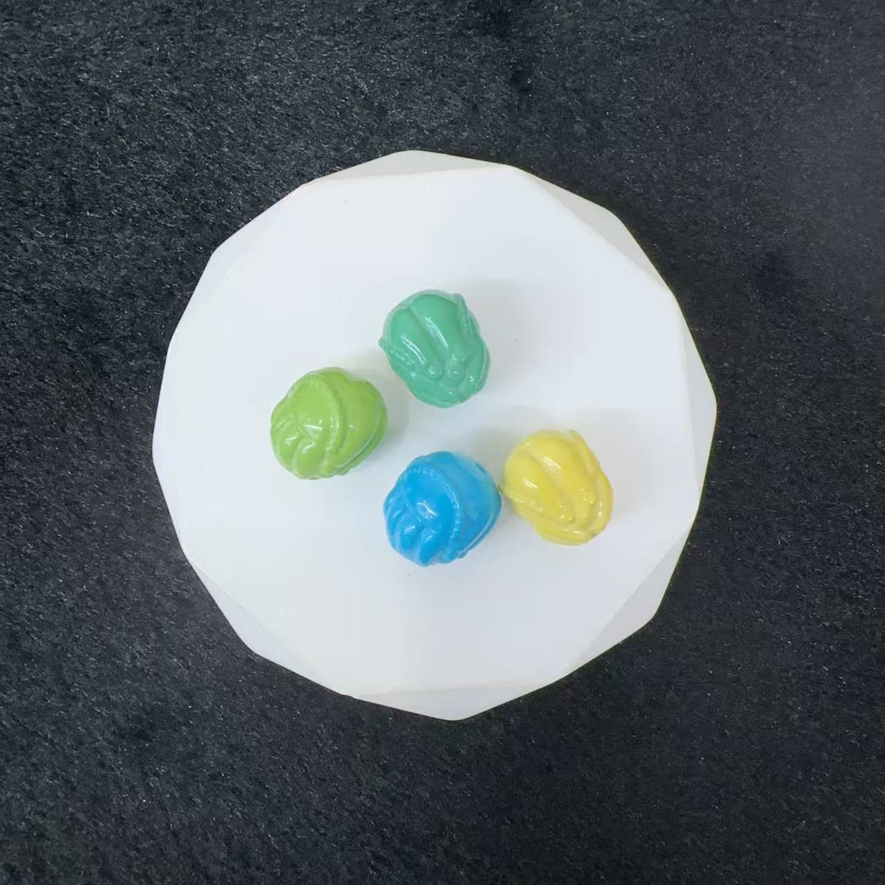 天然磷镁矿佛手配件手工DIY文玩时尚配饰手链饰品