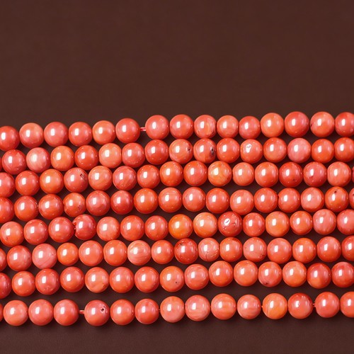 天然珊瑚散珠子diy饰品配件手工编织手链项链配珠人工养殖百搭