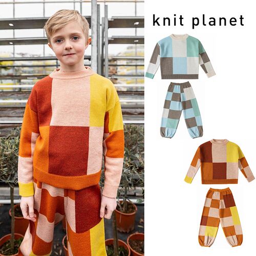 5Z清仓  英国knit planet FW25冬儿童美利奴羊毛毛衣针织裤