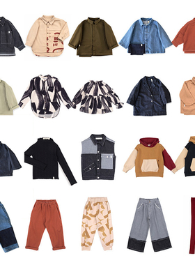 3Z清仓 bonnie the gang秋冬秒杀合集FW24衬衫卫衣毛衣长裤半裙