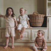 3件38折 T恤短裤 丹麦popirol SS23春夏儿童中性印花短袖