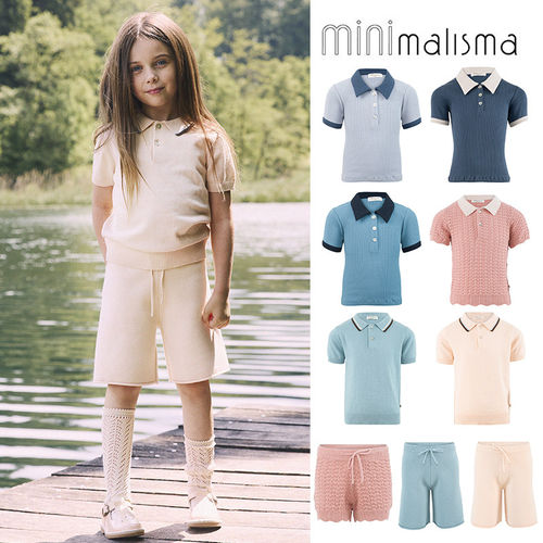 5Z 丹麦minimalisma SS26男女宝宝polo衫T恤短袖短裤